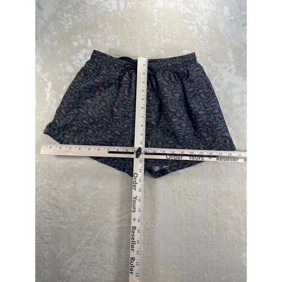 Mens Zara Animal Print Athletic Swim Lined Shorts Medium - Picture 6 of 8